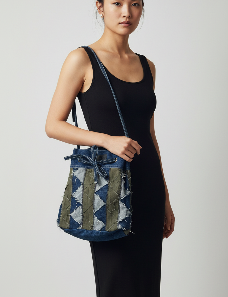 Mochila Verde - Azul